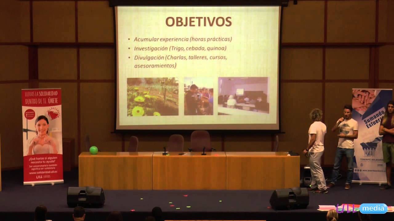 universidad de la laguna derecho Presentación de proyectos solidarios en la ULL: iniciativas, grupos y asociaciones solidarias. SPAE