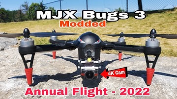 MJX Bugs 3 Brushless Drone (Annual Flight) 4K Cam Mod