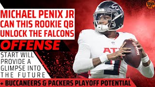 Can Michael Penix Jr Unlock the Offense for the Atlanta Falcons + Tampa Bay Bucs & Green Bay Packers