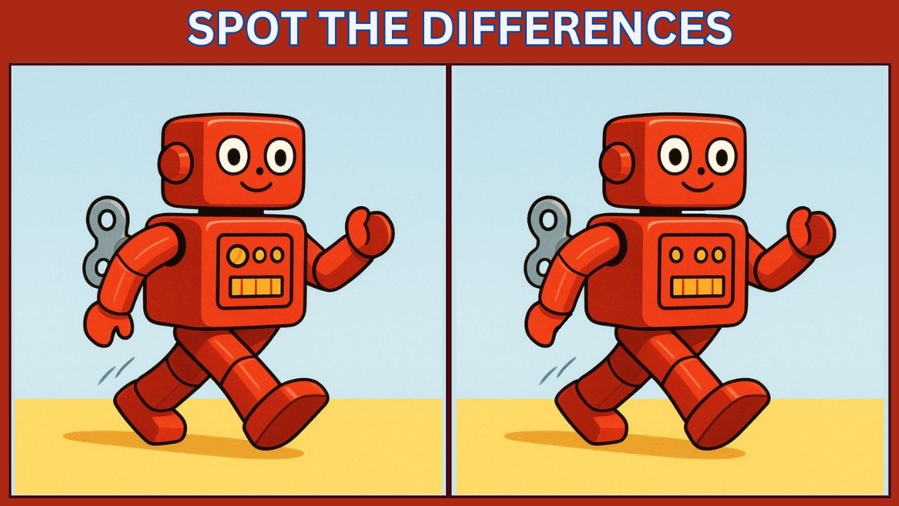 Spot the 3 Differences | 10 Brain Teasers to Test Your IQ  🔍