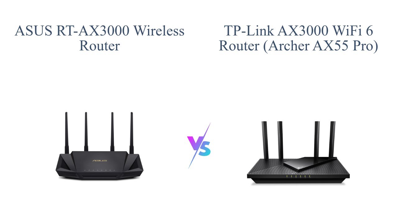 ASUS RT-AX3000 vs TP-Link Archer AX55 Pro 🏆 Which WiFi 6 Router