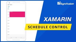 Xamarin Schedule Control screenshot 5