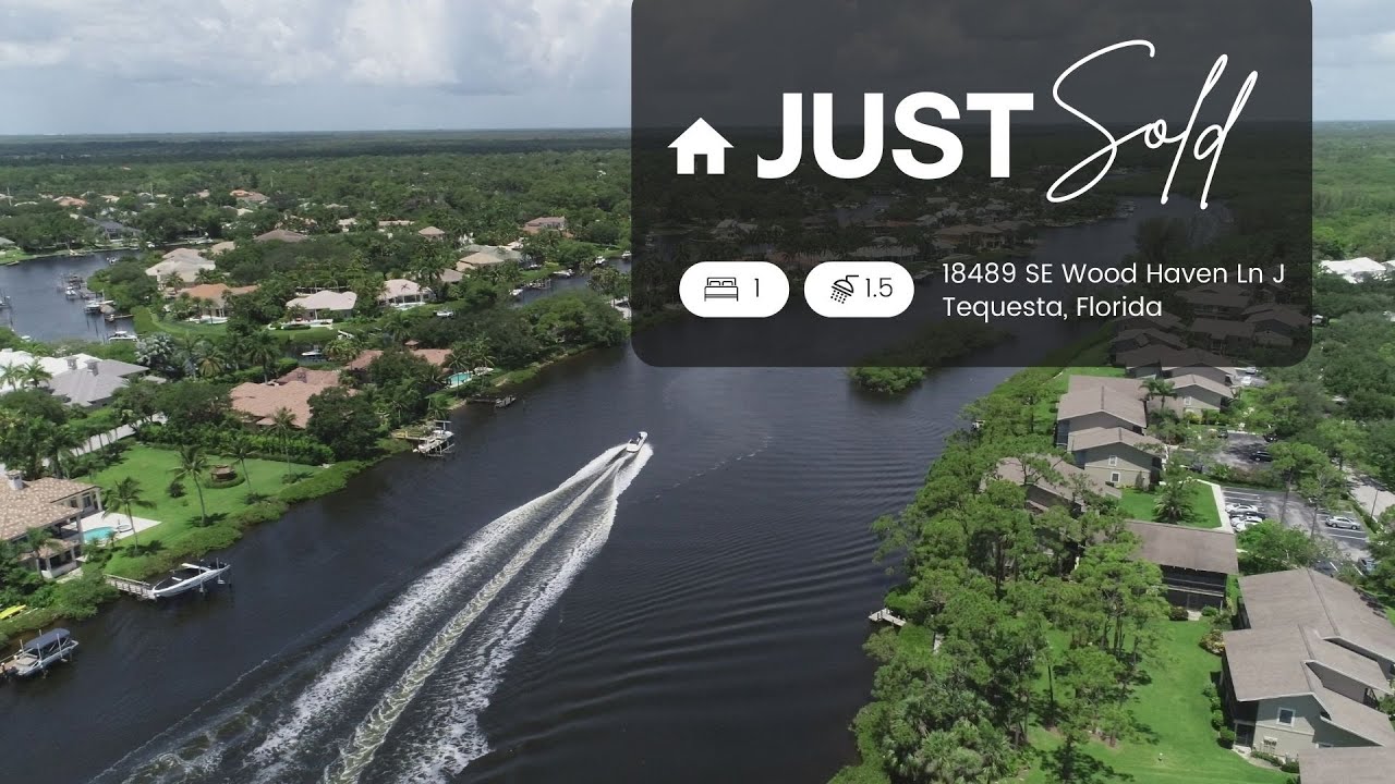 Tequesta, Florida Golf Club Condo -  Just Sold!