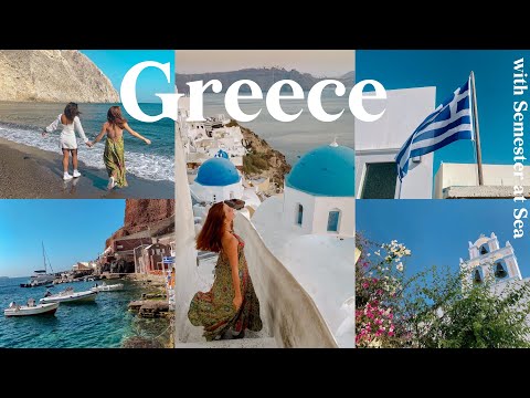 santorini and athens
