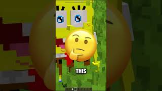 I remade every mob into SpongeBob Characters in Minecraft #shorts