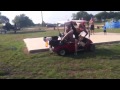 Jumping over a golf cart FAIL