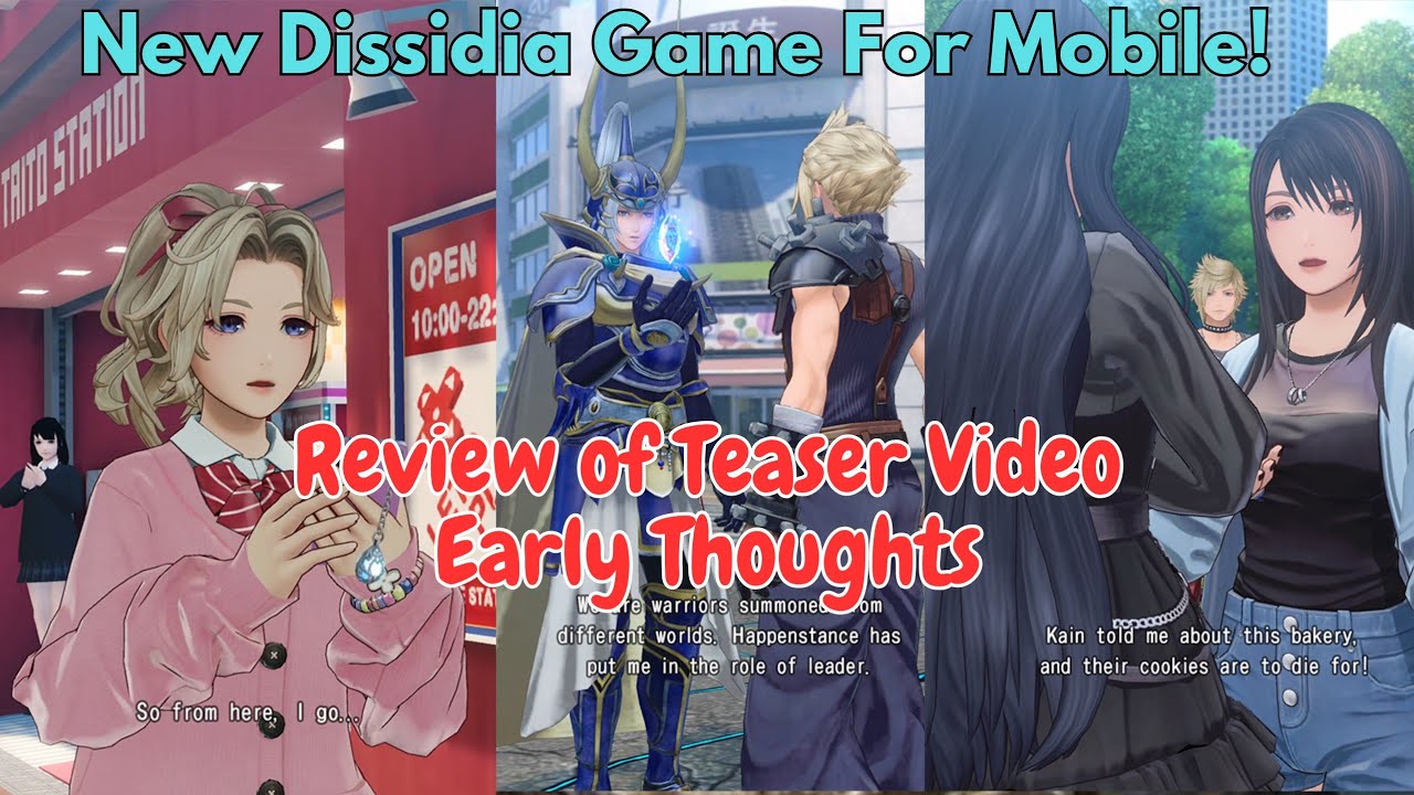 Тизер Dissidia Duellum Final Fantasy, духовный преемник DFFOO?: Видеообзор