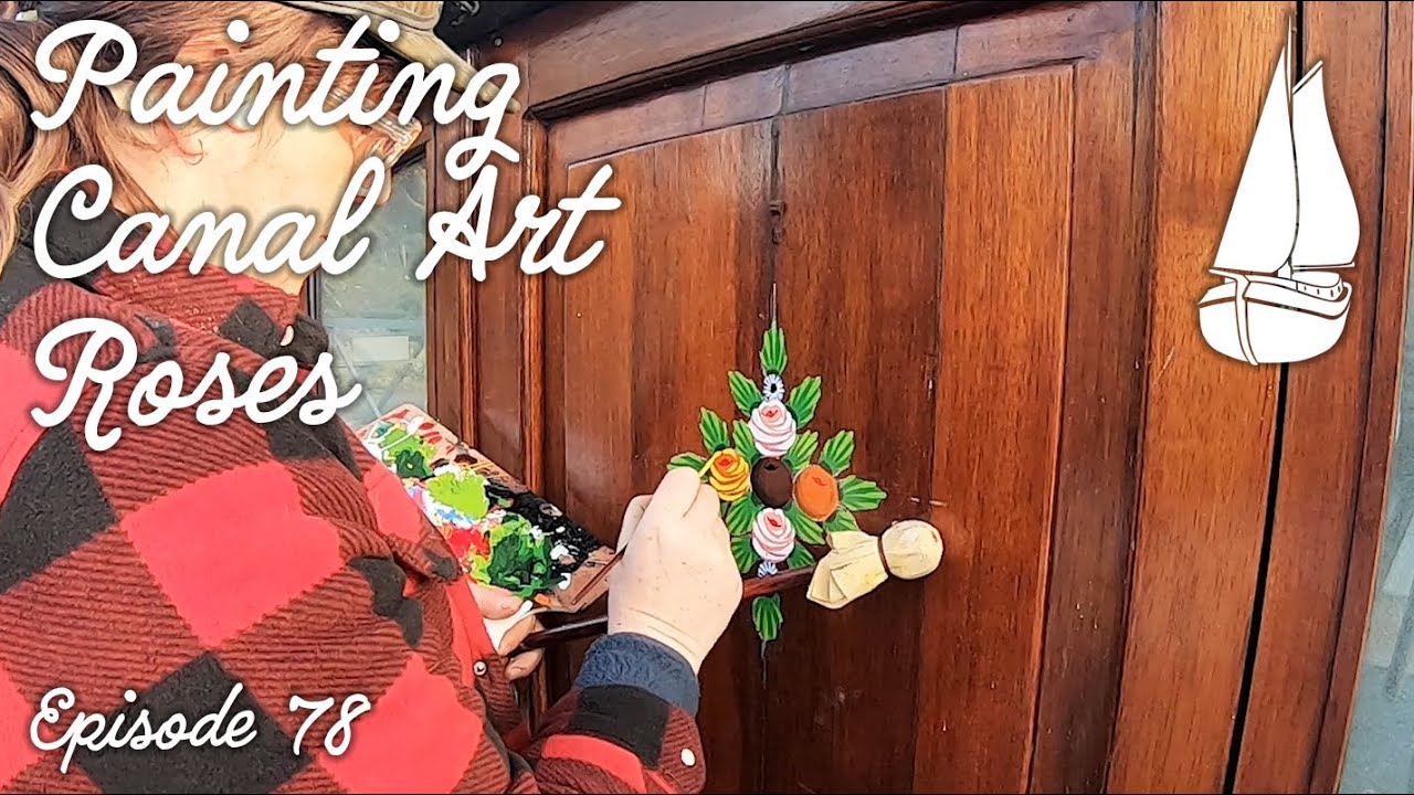 78 Painting Canal Art Roses Dutch Barge Home YouTube