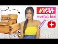 Nykaa ESSENTIALS Haul : Lockdown Edition / Things I Cannot Live Without