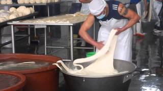 Queso Oaxaca. Fabricación.