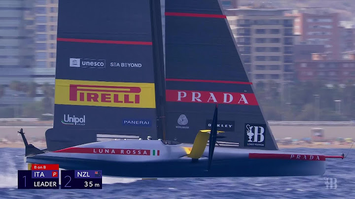 FINAL RACE SUMMARY: Emirates Team New Zealand vs Luna Rossa