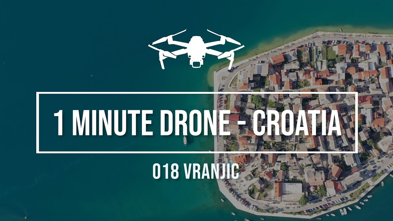 1 Minute Drone Croatia 018, Vranjic