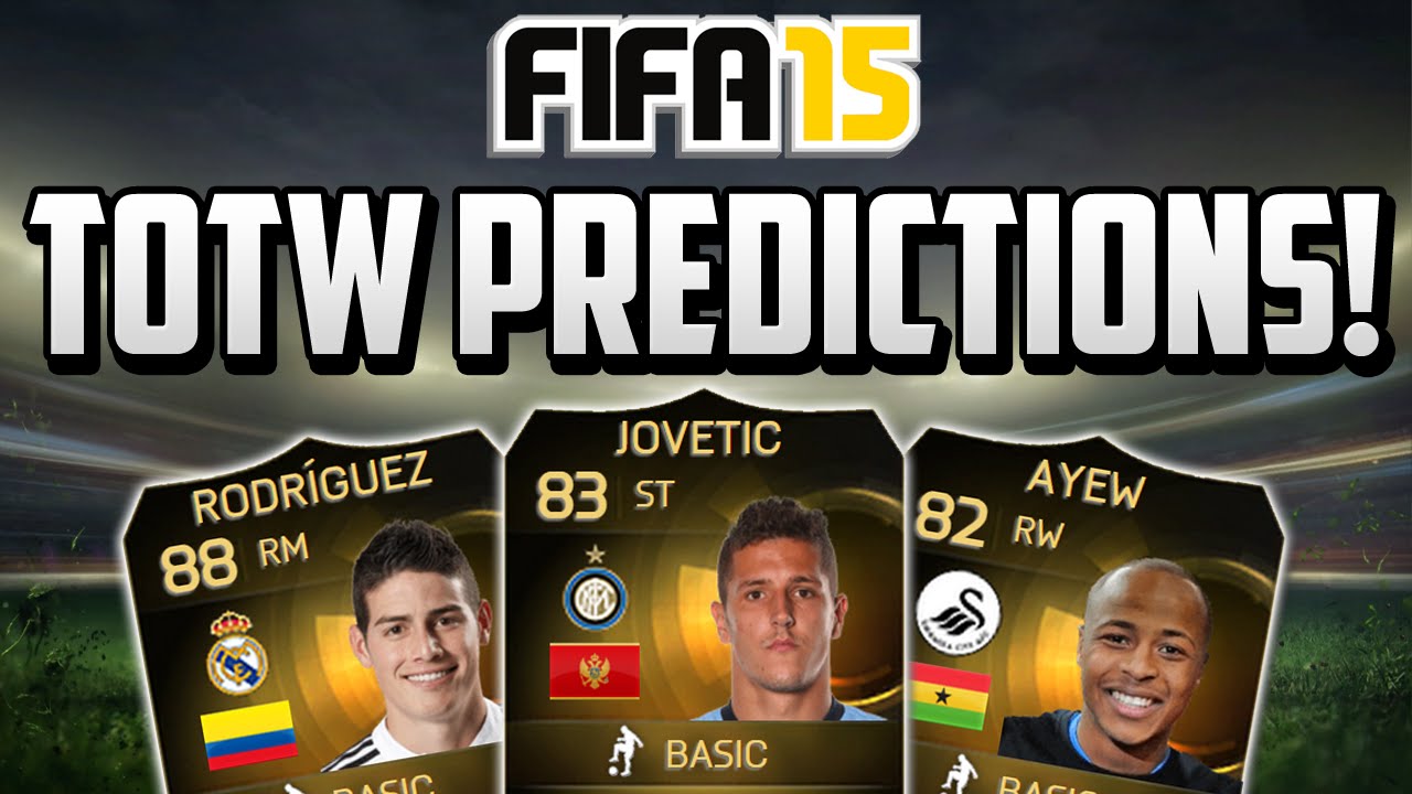 FIFA 15 TOTW 51 Predictions! - Ft. IF Jovetic, SIF Rodriguez, TIF Ayew, IF Nani & More!