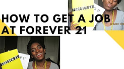 HOW TO GET A JOB AT FOREVER 21