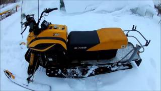 Обзор и мини тест драйв снегоход ирбис динго 150т irbis dingo 150