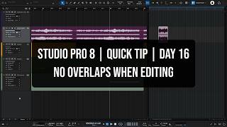 Studio Pro 8 Quick Tip Day 16 No Overlaps When Editing