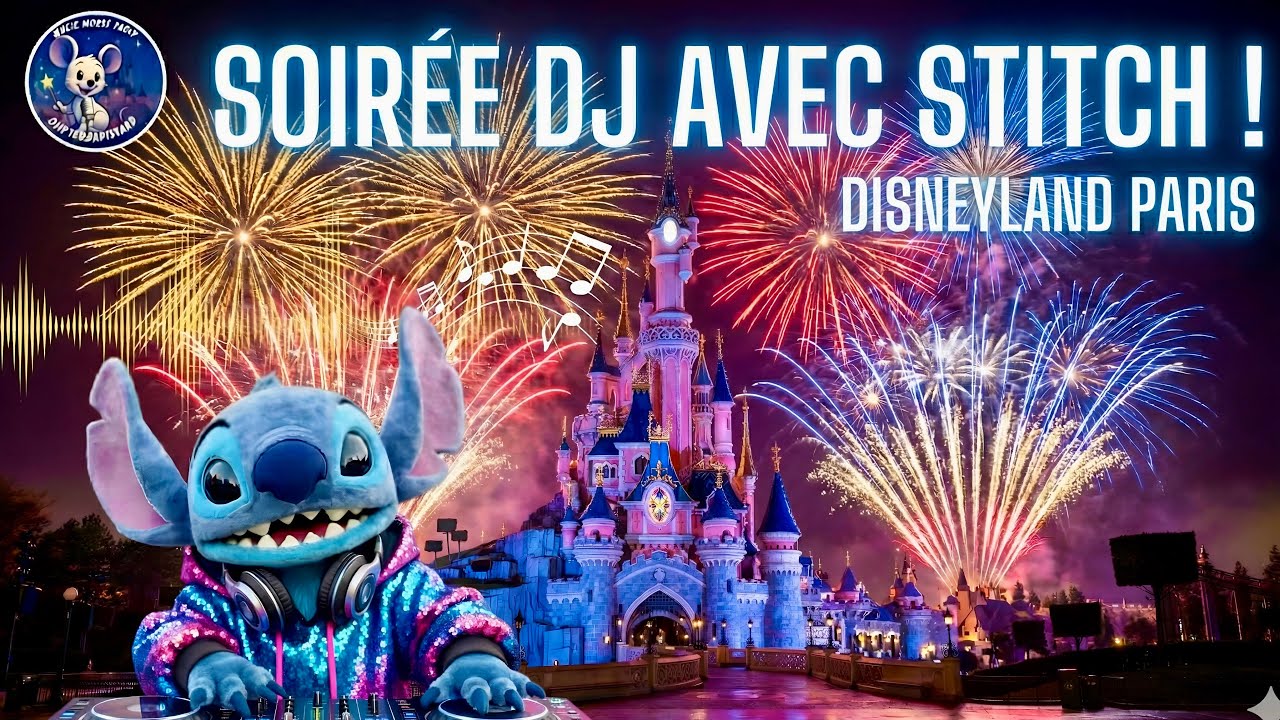JE FÊTE LE NOUVEL AN AVEC STITCH À DISNEYLAND PARIS !