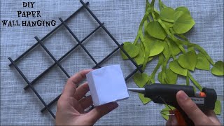 Easy and Quick Paper Wall Hanging Ideas | A4 sheet Wall Decor | Easy Crafts | Room Decor DIY