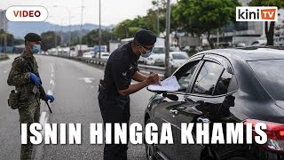 Hingga isnin rentas khamis negeri Syarat Rentas