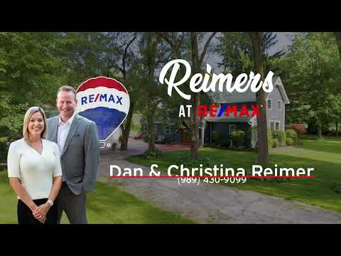 6514 N Water Road, Hope, MI home video tour