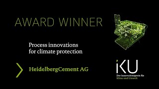 HeidelbergCement receives German Innovation Award for Climate and Environment (IKU)