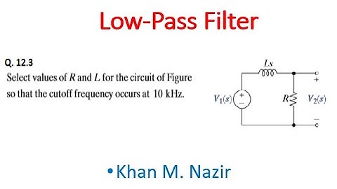 (English)ENA(T) ||  Q12.3 || Low Pass Filter problem