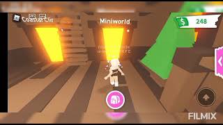 How to complete the Miniworld obby in Roblox Adopt me