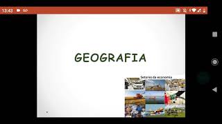 Geografia - Diferenças nos Setores da Economia (setor primário, secundário e terciário)
