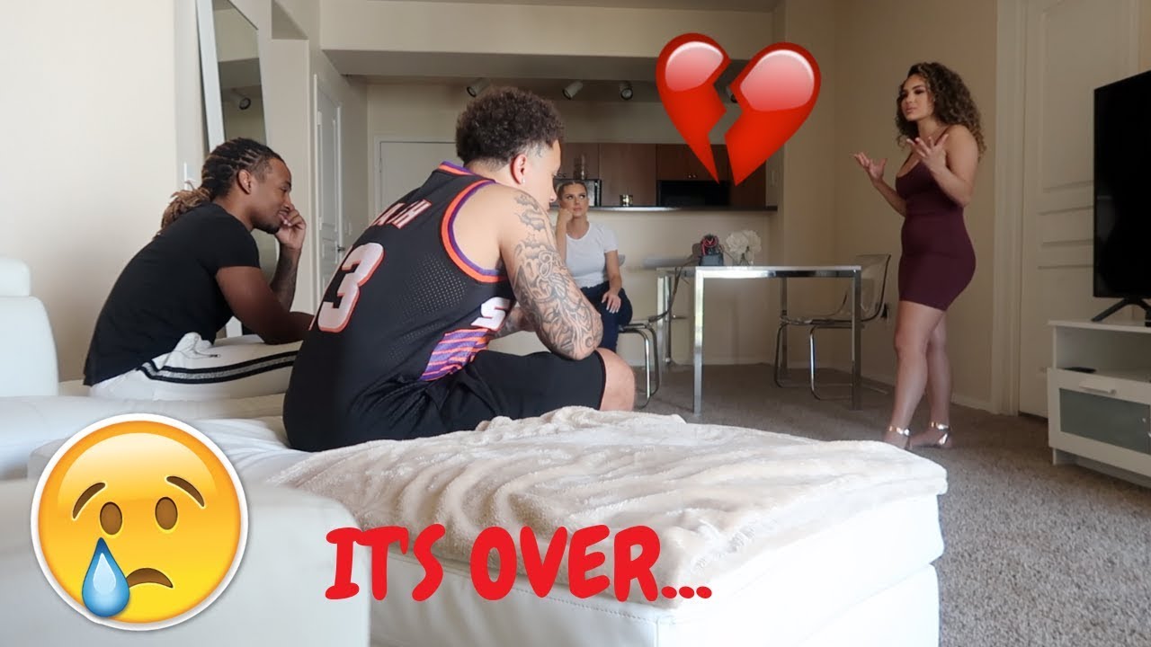 BREAKING UP WITH MY GIRLFRIEND IN FRONT OF CHARLES & ALYSSA FOREVER