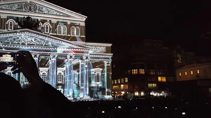 The circle of light festival Moscow 2016