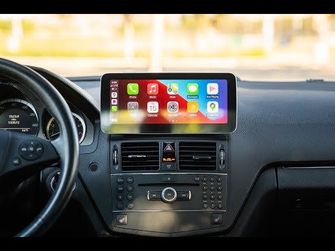 How to install Apple CarPlay on your Mercedes Benz! (C-Class w204 2008-2010)