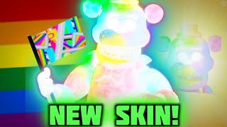 NEW NEGATE RAINBOW FREDDY SKIN! Forsaken AR: Darkest Delivery! Getting new skin!