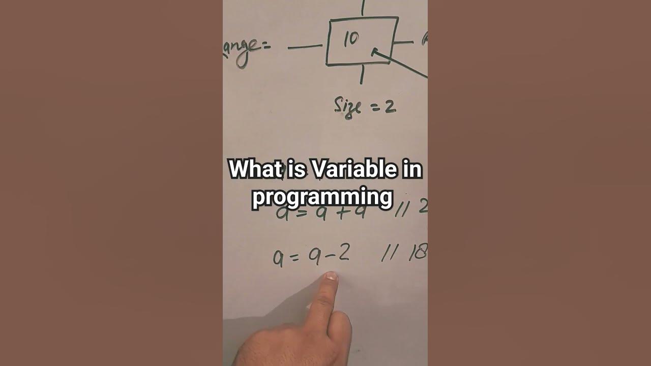 What is Variable in programming #variables #programminglanguage #coding ...