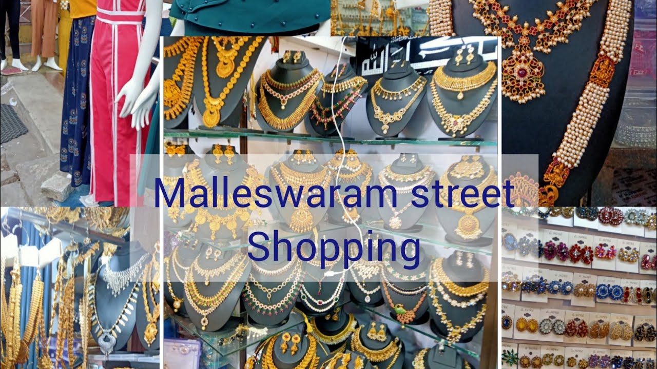 Malleswaram street shopping/8th cross Malleswaram, Bangalore. YouTube