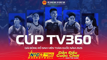 LIVE | BẢNG N NAM |TRƯỜNG ĐH HÀ NỘI vs TRƯỜNG ĐH MỎ ĐỊA CHẤT | Miền Bắc | NUC 2025 CÚP TV360