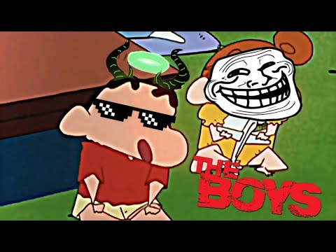 Shinchan funny moments in Hindi | shinchan thug life | shinchan in Hindi P47 #viral #trending