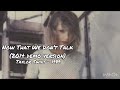 Taylor Swift Now That We Don T Talk 2014 Demo Version 