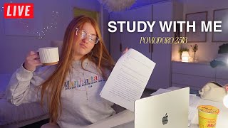 Download Lagu Study With Me LIVE | 25/8 Pomodoro | focus, cozy vibes \u0026 kletsen ✨ MP3