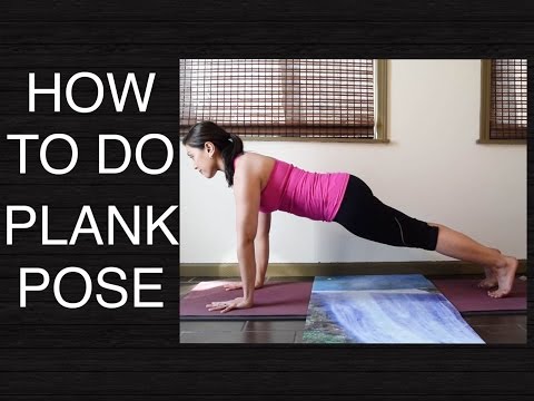 How to Do Plank Pose - Yoga Tutorial (Part 2 Vinyasa Essentials Tutorial Series)