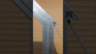 A great idea for a stair corner joint that's rarely discussed in schools #welding #tricks #ideas