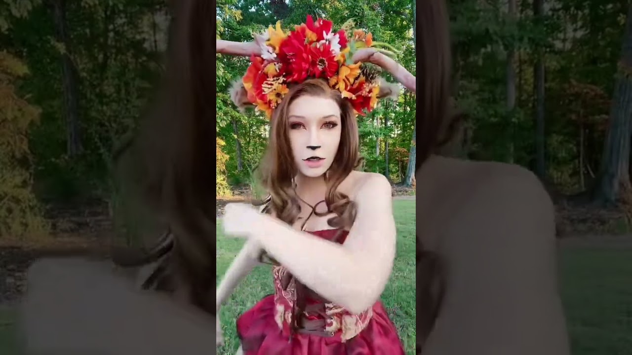 I absolutely adore this song! 💕 #faun #faunmakeup #cosplay #renaissancefestival