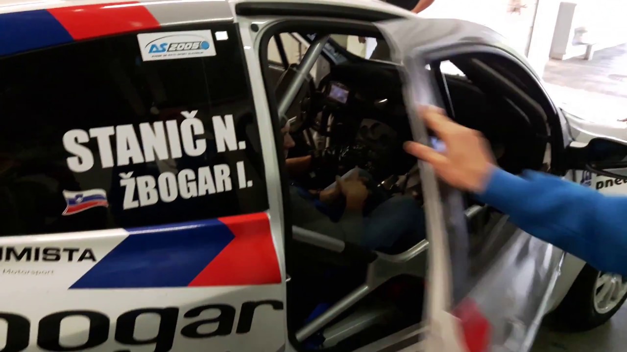 Žbogar Igor & Kristančič Miran practice run