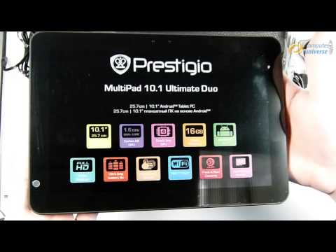 Prestigio MultiPad 10.1 Ultimate Duo ausgepackt von computeruniverse (HD)