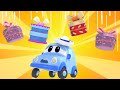 Truck videos for kids -  RAINING GIFTS in the streets - Super Truck in Car City !