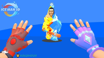 Ice Man 3D - Gameplay Walkthrough Part 1 - Ice & Fire Game (iOS, Android)
