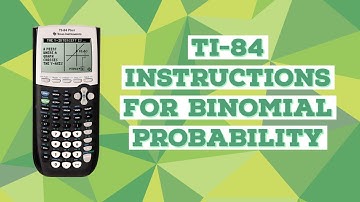 TI84 Tutorial Binomial Probability (binompdf and binomcdf)