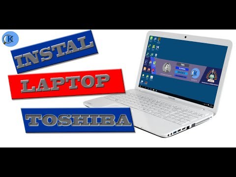 Video: Cara Menginstal XP Di Laptop Toshiba