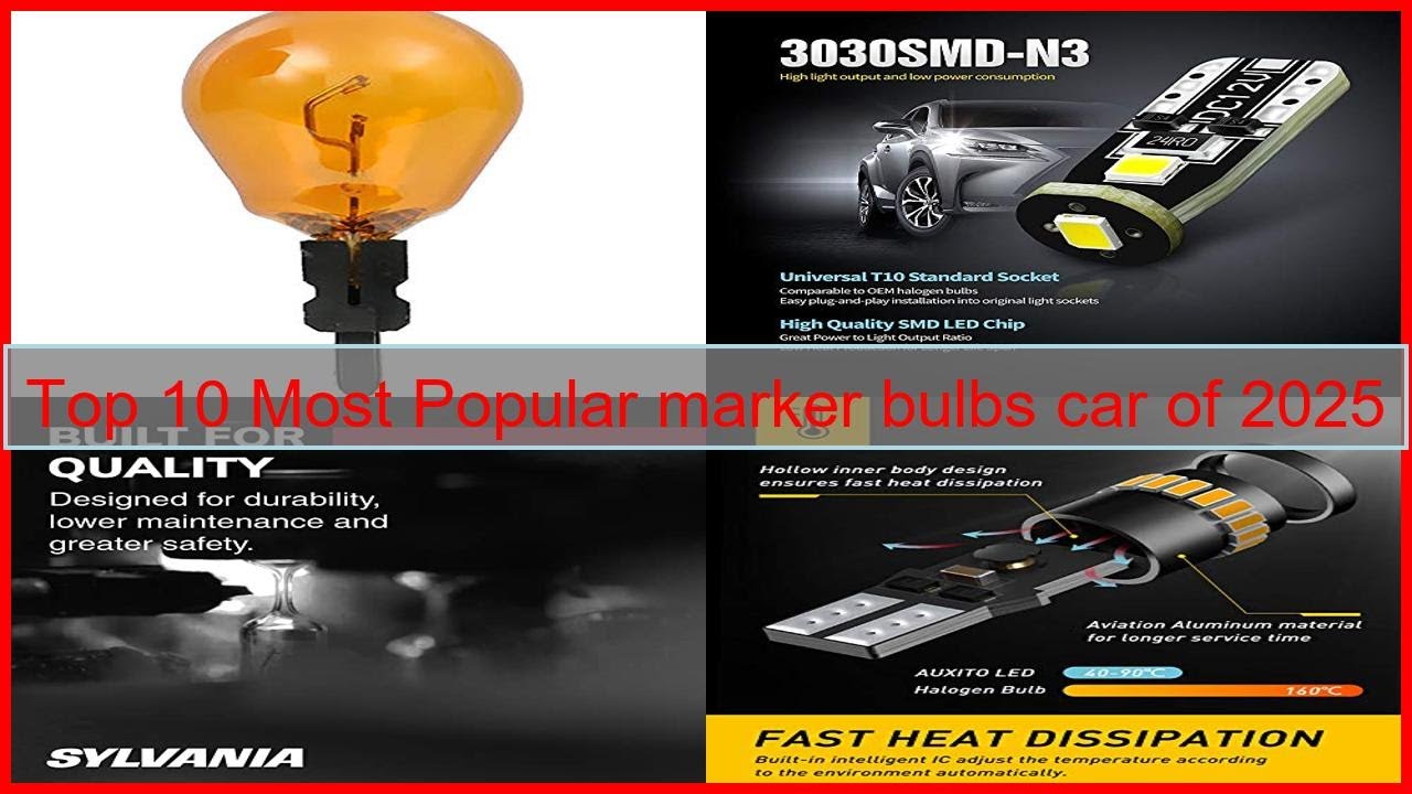 Top 10 Most Popular marker bulbs car of 2025