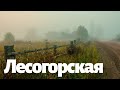 Станица Лесогорская - красивые пейзажи, русская деревня. Хутор Захаров - Апшеронский район. Рассвет