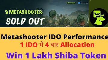 #Bscpad IDO #Metashooter Performance. Bscpad IDO token claim process Live - 21 Apr 22